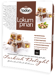 Double Roasted Turkish delights with Pistachios