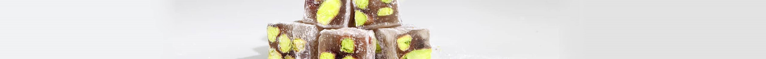 Double Roasted Turkish delights with Pistachios